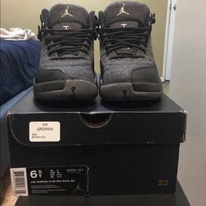 Air Jordan 12 retro ‘Wool’ 6.5Y